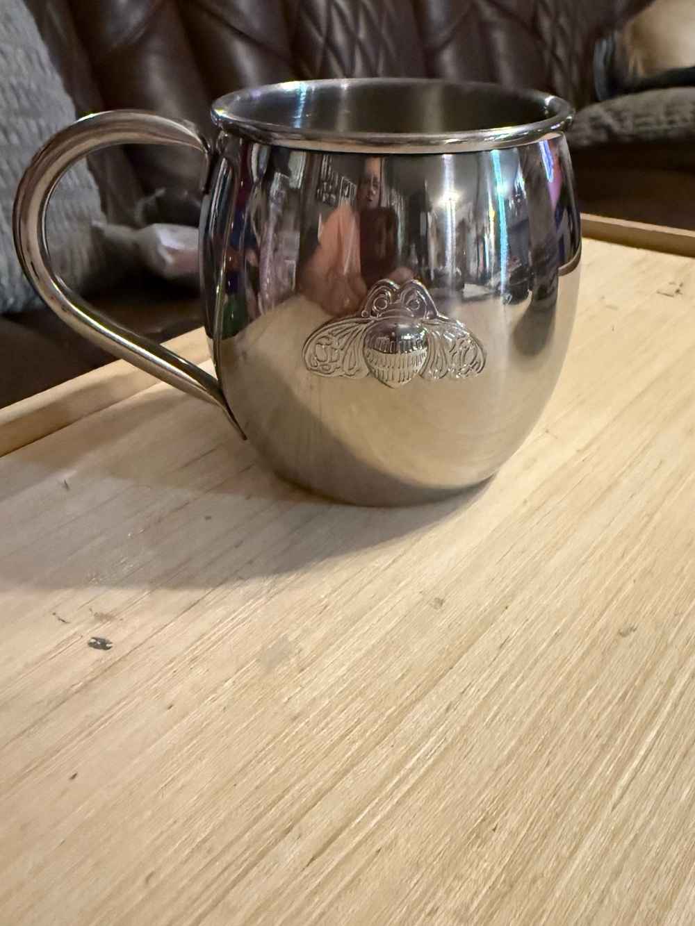 Source Unknown Silver Decorative Bee Accent